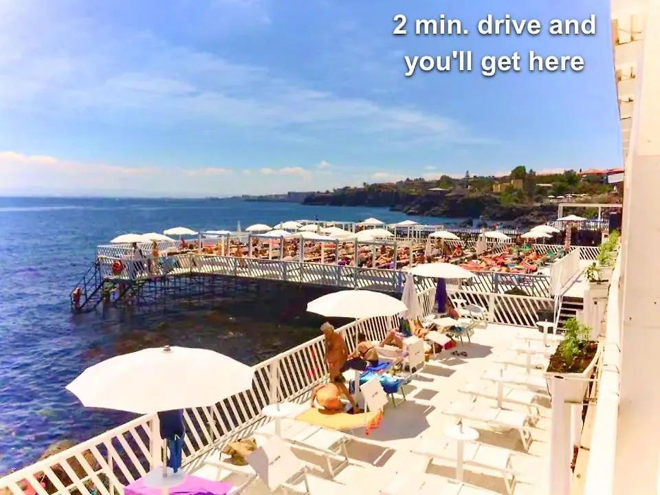 Villa Art&Sea -Sea View And Private Parking- Catania 0*,  Italy