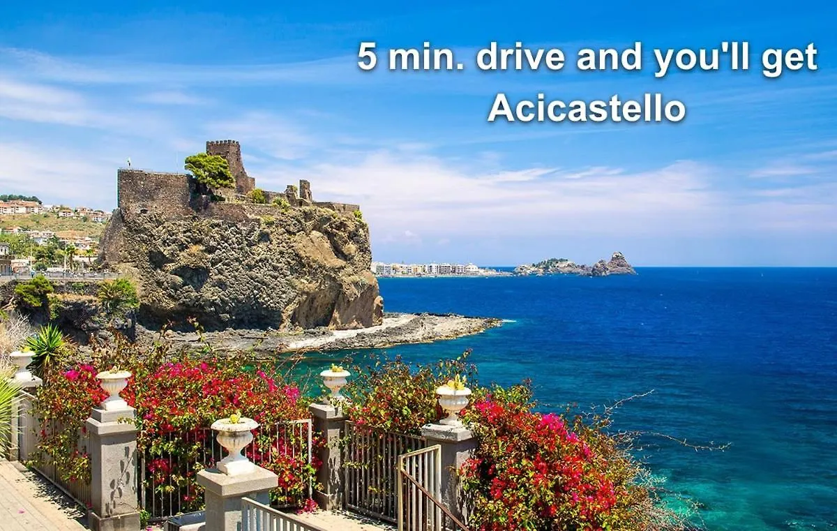 Villa Art&Sea -Sea View And Private Parking- Catania Italy